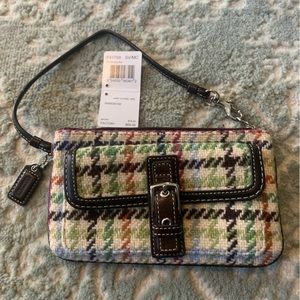 Vintage Coach wristlet
